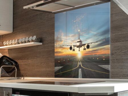 Airplane Kitchen Splashback
