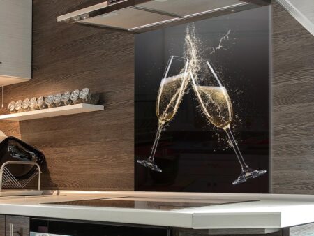 Champagne Kitchen Splashback