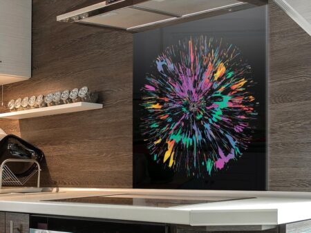 Colour Splash Kitchen Splashback