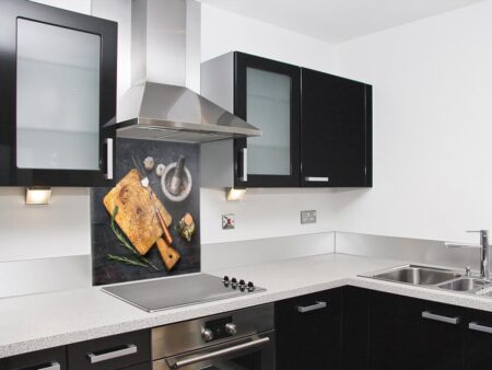 Cooking Kitchen Splashback