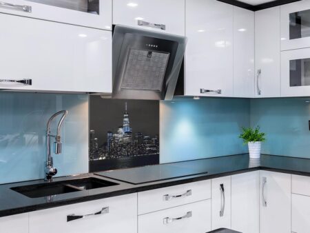 New York Skyline Kitchen Splashback