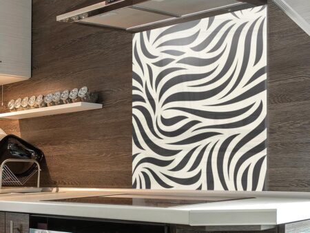 Black & Cream Styled Splashback