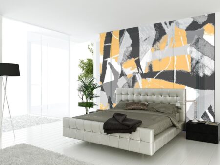 Geometric Art Glass Print
