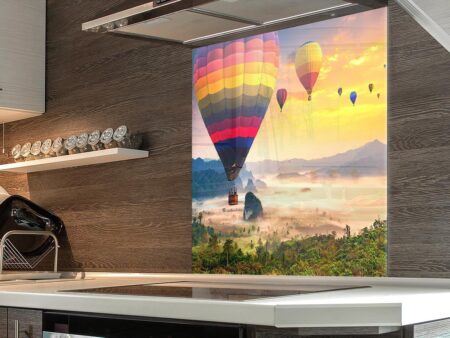 Hot Air Balloons Splashback