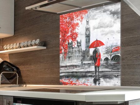 London Oil Painting Splashback