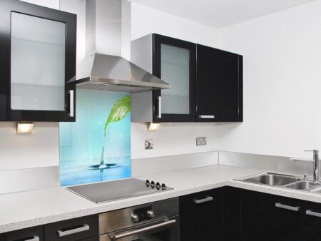 Rain Drop Kitchen Splashback