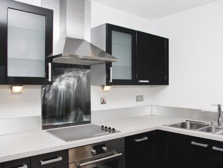 Rushing Waterfall Kitchen Splashback