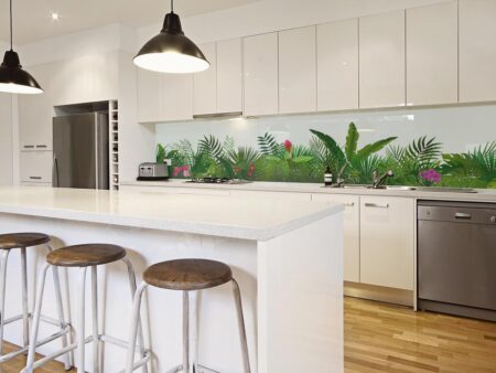 Tropical Foliage Splashback
