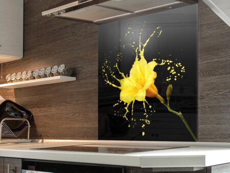 Daffodil Kitchen Splashback