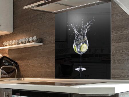 Gin & Tonic Kitchen Splashback