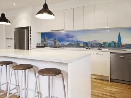 London Sunset Splashback