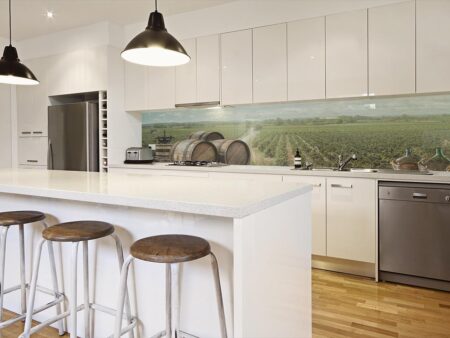 Vineyard Glass Splashback