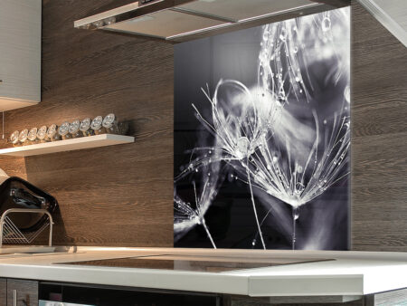 Black & White Dew Splashback