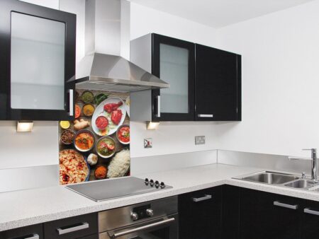 Indian Food Kitchen Splashback