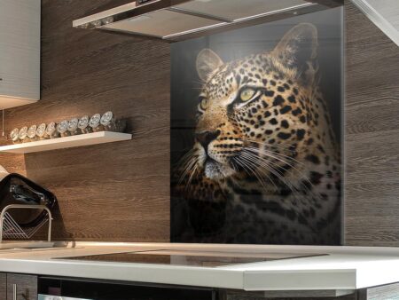 Leopard Kitchen Splashback