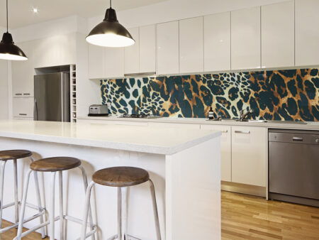 Leopard Pattern Wall Splashback