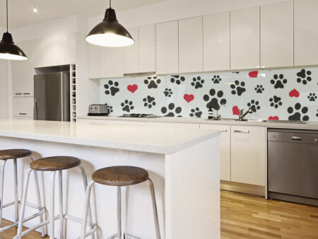 Love Paws Wall Splashback