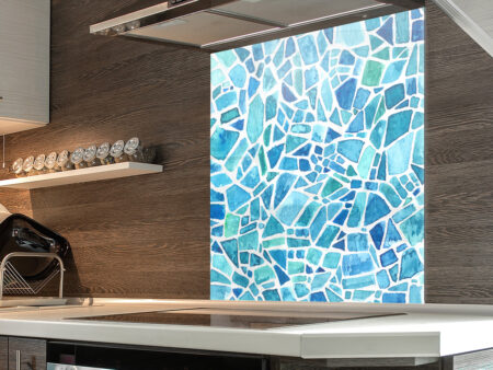 Sea Mosaic Kitchen Splashback