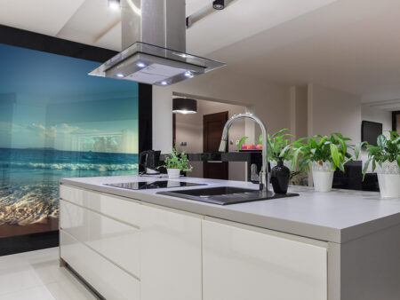 Beach Wave Wall Splashback
