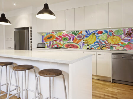 Fruit Art Wall Splashback
