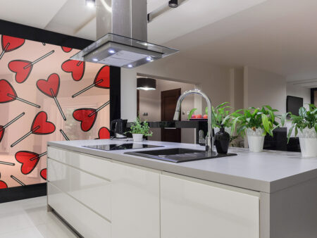 Heart Lollies Splashback