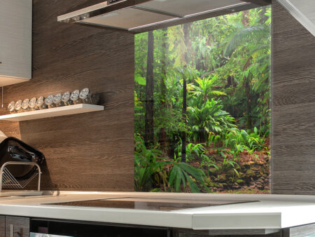 Rainforest Kitchen Splashback