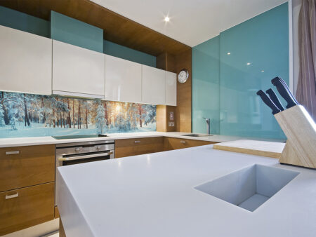 Snow Forest Splashback