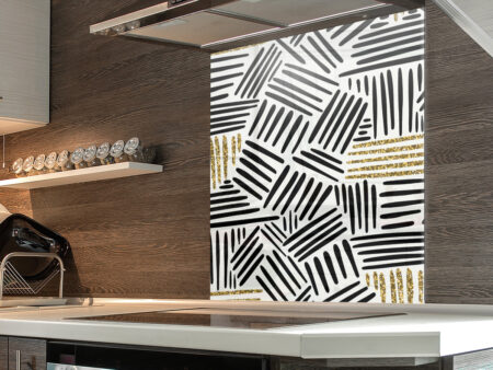 Strokes & Stripes Splashback