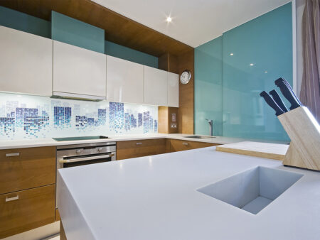 City Buildings Art Splashback