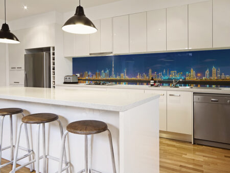 Downtown Dubai Cityscape Splashback