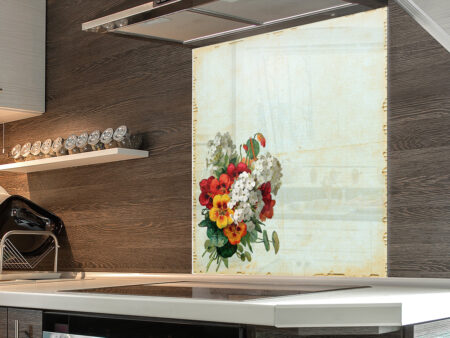 French Flowers Splashback