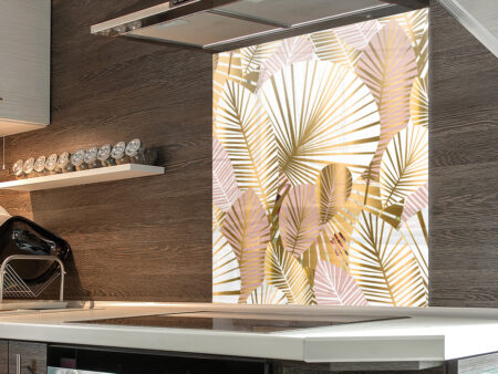 Golden Leaf Splashback