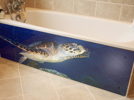 Turtle Swimming Bath Panel