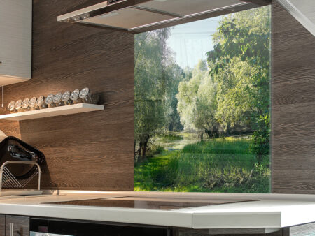 Forest Lake Printed Splashback