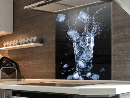 Ice Glass Printed Splashback