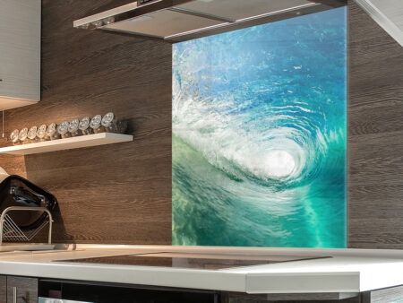 Inside A Wave Splashback