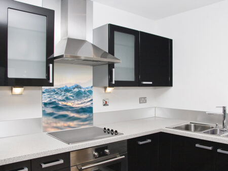 Waves On Sea Splashback