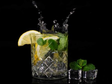 Mint Lemon Splash Splashback