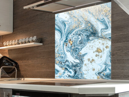 Marble Effect Splashback v14