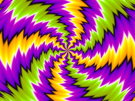 A Spinning Optical Illusion